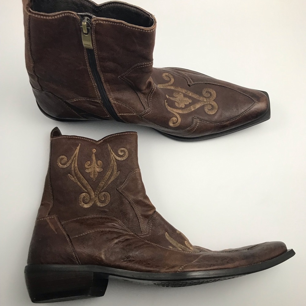 Aldo Western Leather Boots